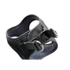 Hunter Hilo læder hundesele sort XXS/XS - hals 30-34 cm