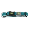 Hunter hunde halsbånd Hilo Turkis XL - justerbart hundehalsbånd (45-70 cm, B 3,8 cm)