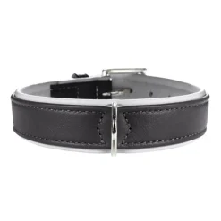 Hunter Hundehalsbånd læder Canada Elg Grå 65 - 50-56 cm