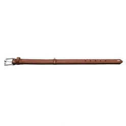 Hunter Hundehalsbånd læder Canada Elg Str.45 Cognac/Sort - 33-39 cm