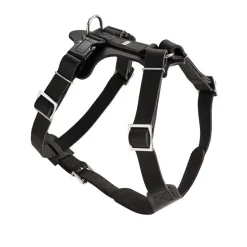 Hunter Hundesele Aalborg Sort M-L/1 - 58-80 cm bryst/hals