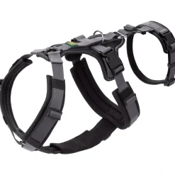 Hunter hundesele Safety Maldon Gråsort M-L længde 57-98 cm 2,5 cm - sikker pasform