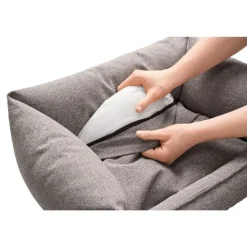 Hunter hundesofa Prag L 90 x 70 cm Grå
