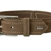 Hunter Hunting halsbånd str.45 Brun - justerbart hundehalsbånd (33 - 39 cm., B 2,8 cm.)