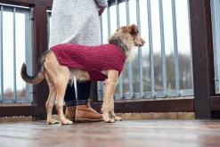 Hunter Malmø pullover strik bordeaux str. 35
