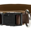 Hunter Neopren hundehalsbånd brun 55 cm - 50-55 cm indstilling