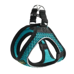 Hunter NY Hilo Comfort hundesele M-L turkis mave/bryst 65-70 cm - Let komfort og synlig pasform