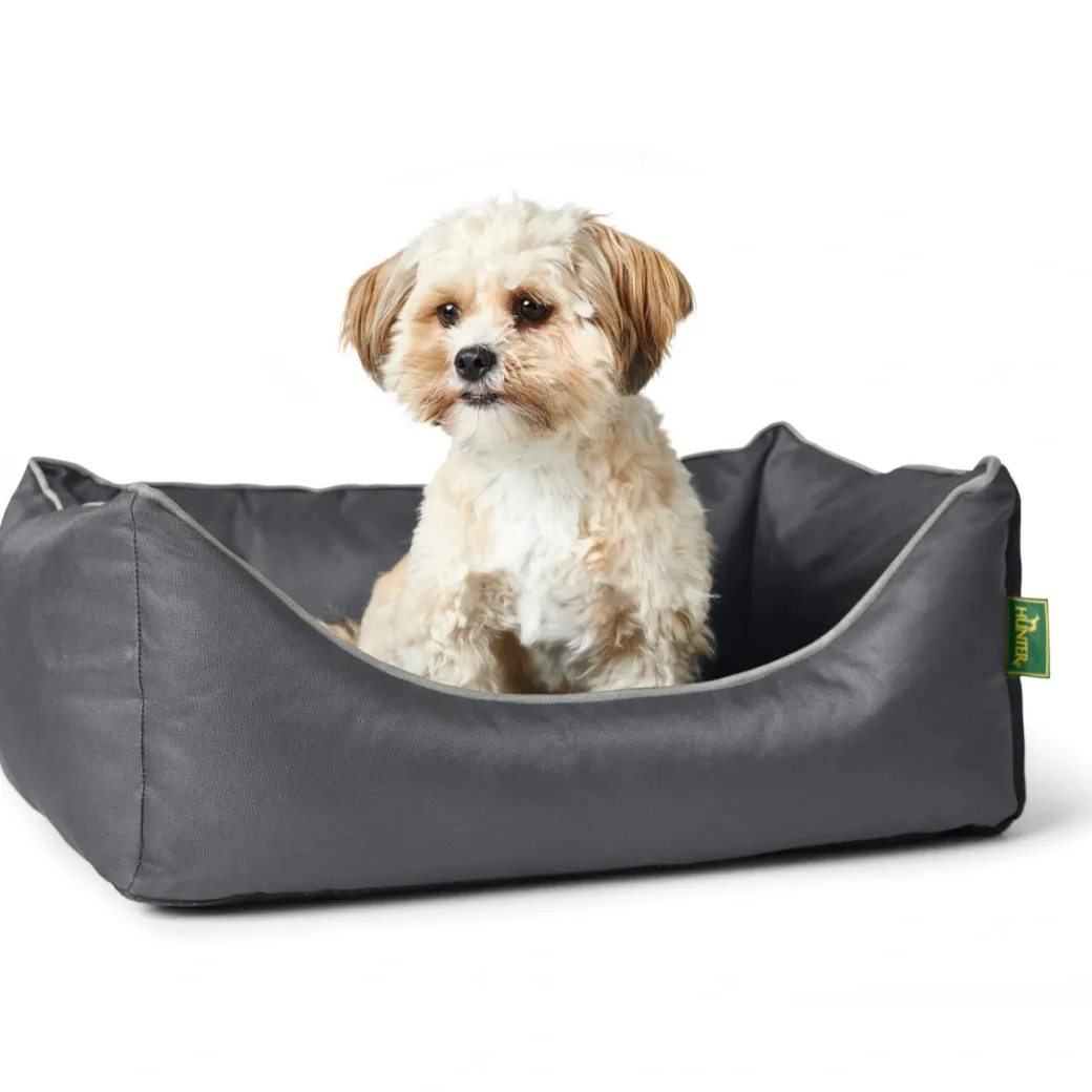 Hunter Ortho Cleveland hundeseng Medium 80x60 cm Grå