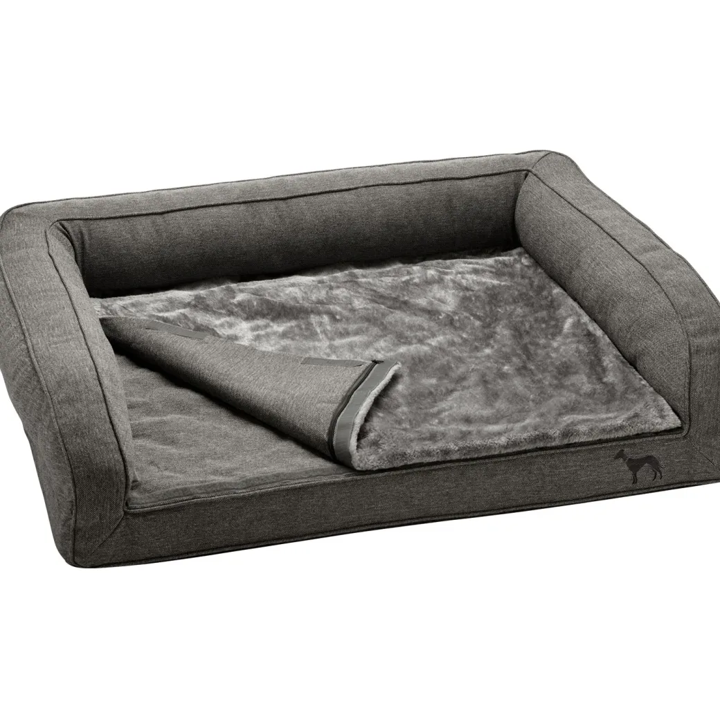 Hunter ortopædisk hundesofa Livingston Medium 80 x 60 cm Antracit