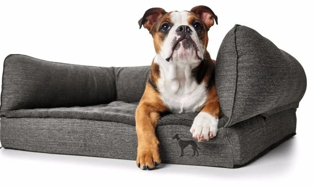 Hunter ortopædisk hundesofa Livingston Medium 80 x 60 cm Antracit