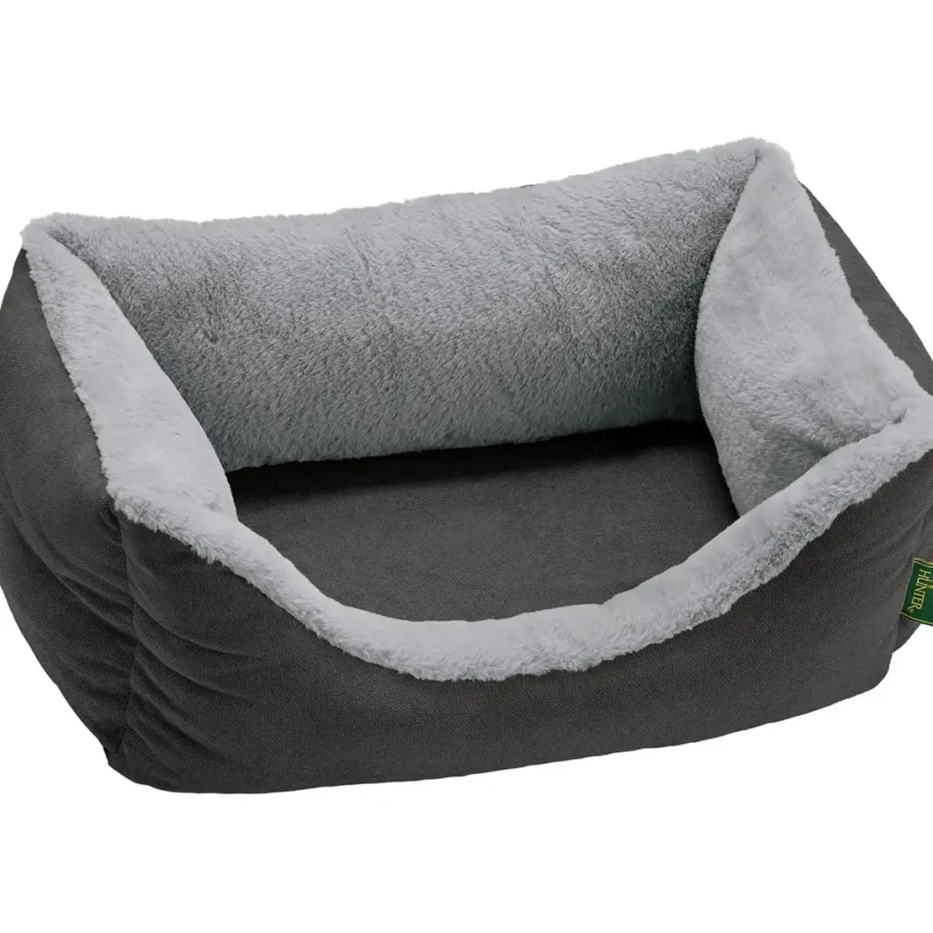 Hunter Ortopædisk Rockford hundeseng Small 60x40 cm Grå