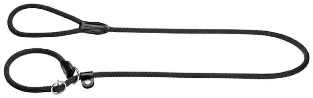 Hunter Retriever hundesnor Freestyle i sort 10 mm 120 cm