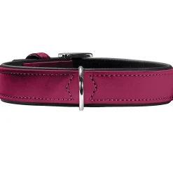 Hunter Softie hundehalsbånd 55 cm hindbær - 42-50 cm indstilling