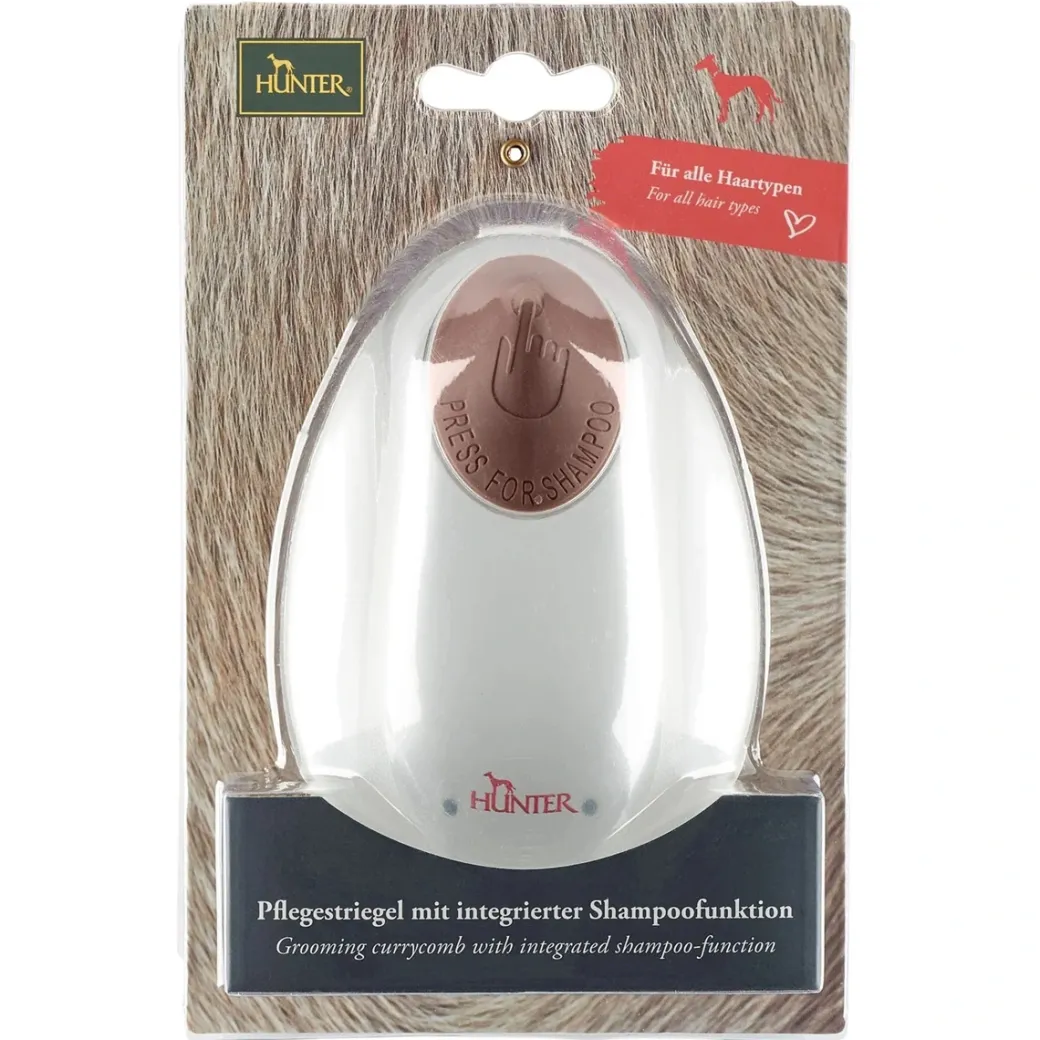 Hunter strigle med shampoo funktion