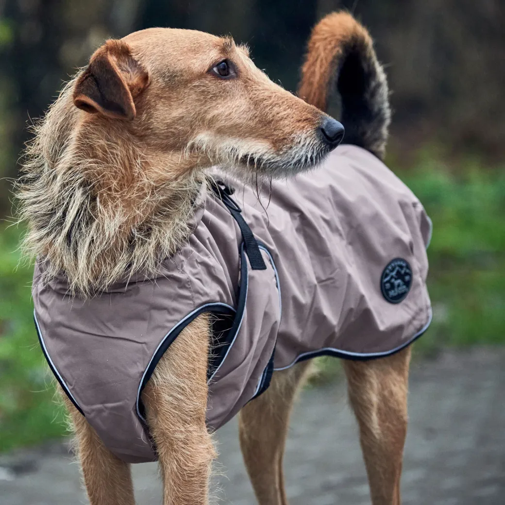 Hunter Uppsala Hundefrakke 2i1 str. 45 brun