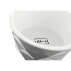 Hunter Vand og foderskål Keramik Eiby Grå 1900 ml