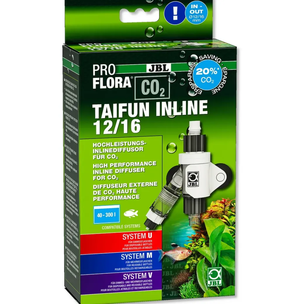 Jbl Proflora Taifun 12/16 Inline Diffusor Co2