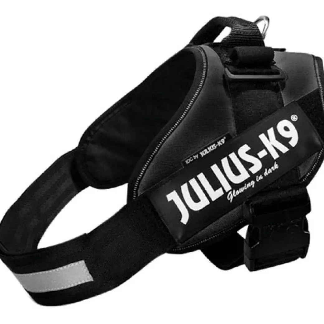 Julius K9 hundesele IDC Sort str 4