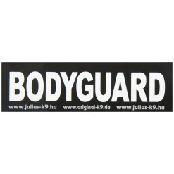 Julius K9 hundeskilt BODYGUARD stor
