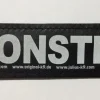 Julius K9 hundeskilt MONSTER stor