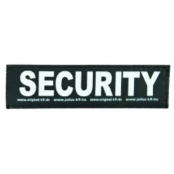 Julius K9 hundeskilt SECURITY stor