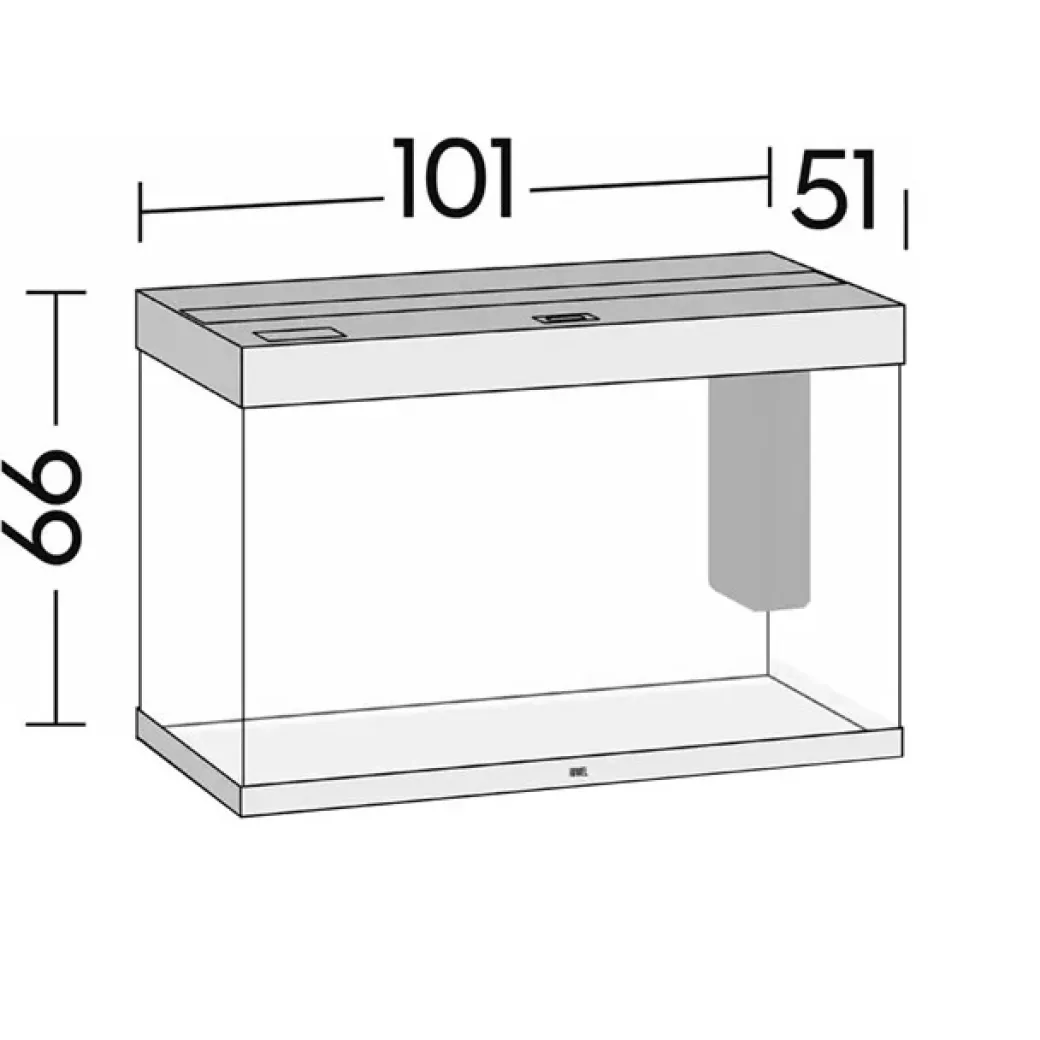 Juwel Akvarium Led Rio 290 Liter Eg