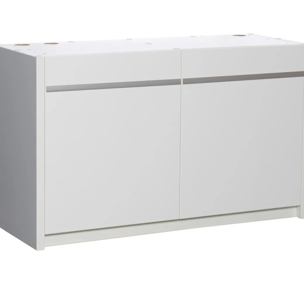 Kabinet 275 L 100x50x79 cm til MOVE i Hvid