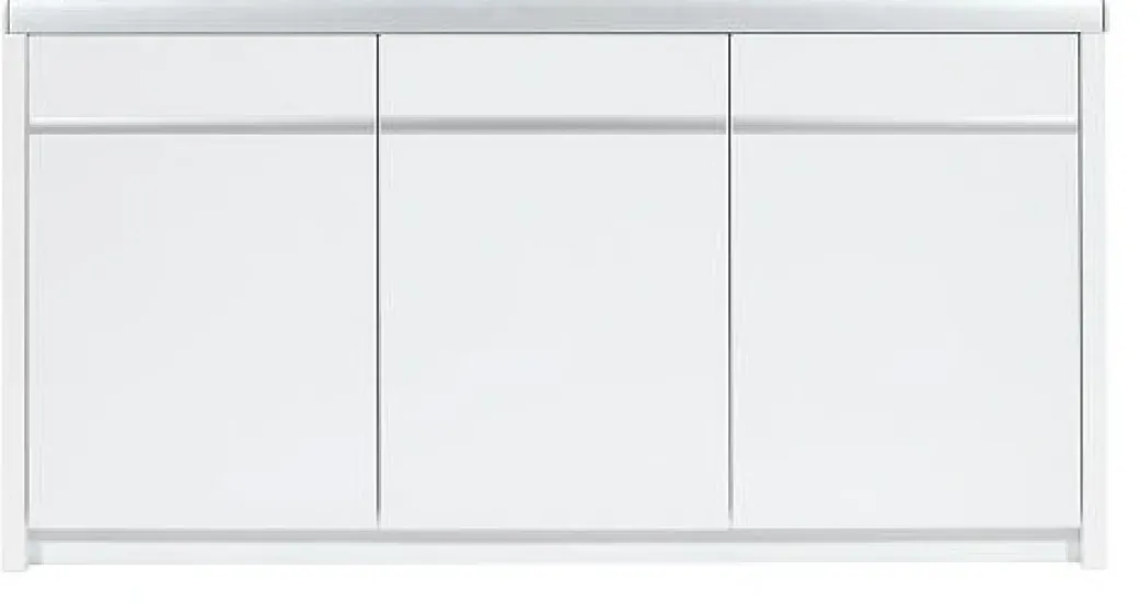 Kabinet 720 L 200x60x79 cm til MOVE i Hvid