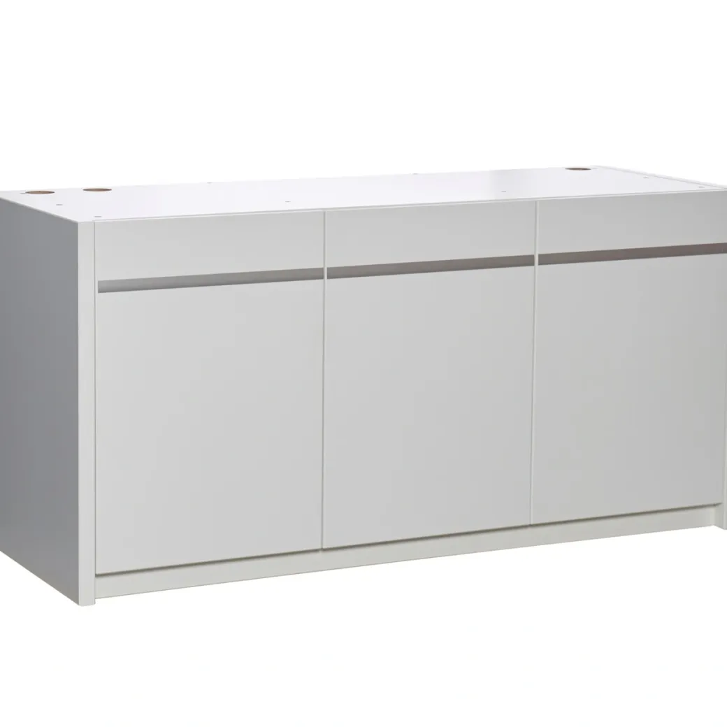 Kabinet 576 L 160x60x79 cm til MOVE i Hvid