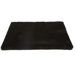 Kattens no 1 Bund med plys 50x50 cm Sort