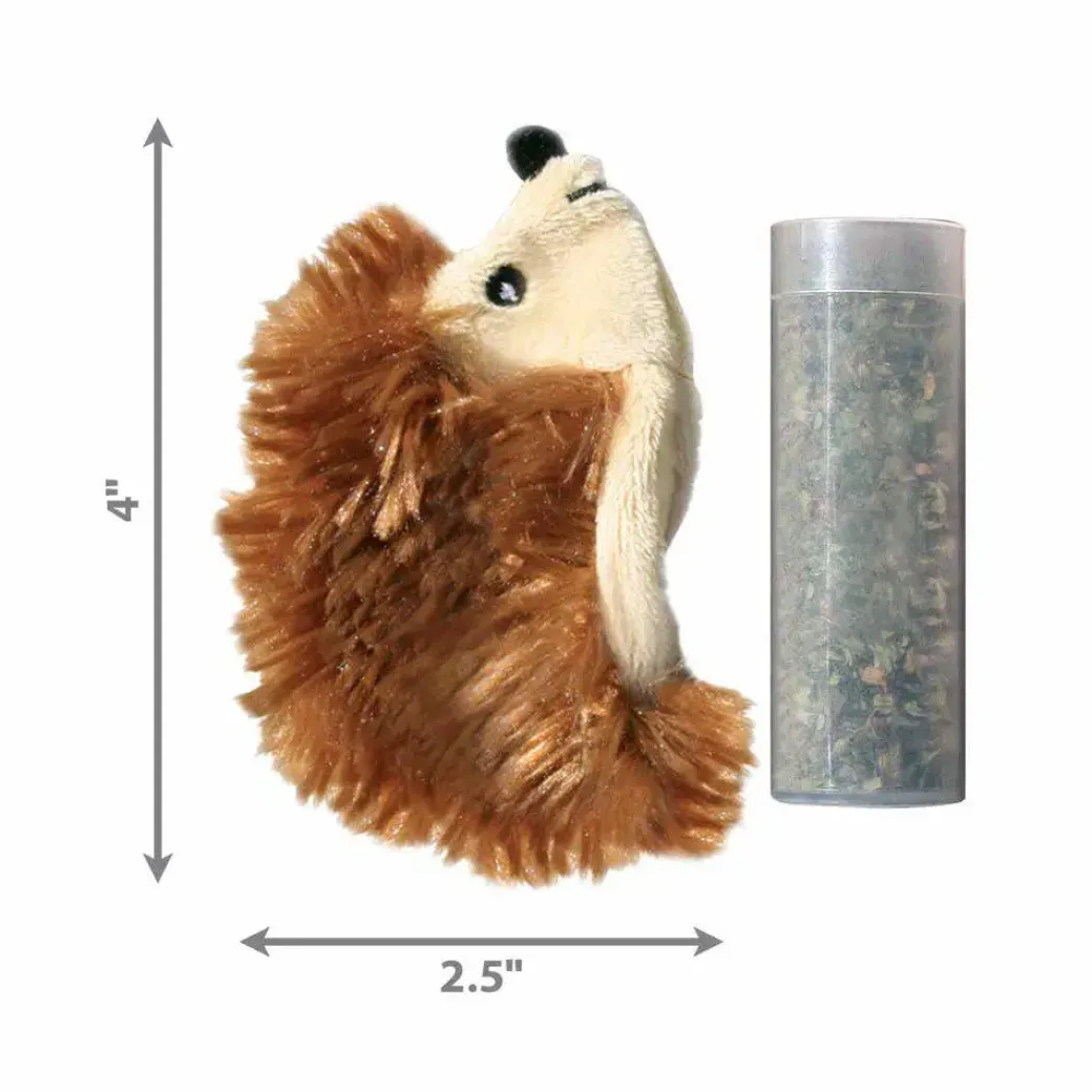 Kong Kattelegetøj Refillable Hedgehog 6,5x10x2,5 cm