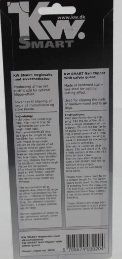 KW Smart Neglesaks med sikkerheds stop
