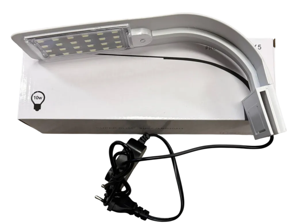 LED lampe 10 Watt X5 hvid - Superslim lys til nanoakvarier