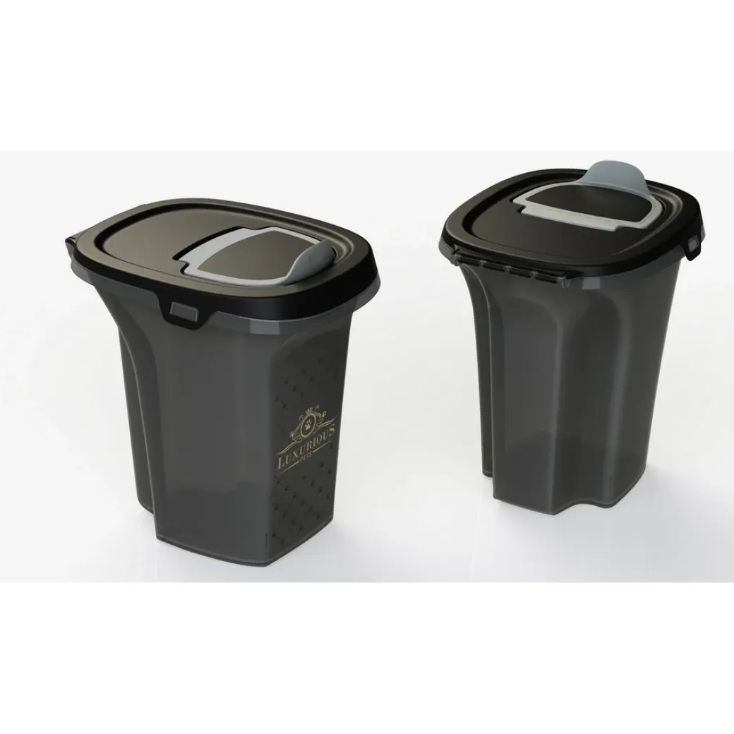 Luxurious Pet Foderspand 6 L - Hold hundefoderet friskt og stilrent