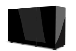 Møbel Glossy 150 (kun skab) Sort