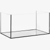 MiniZoo Glasakvarium 54 Liter 60x30x30 cm uden topglas.