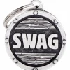 My Family hundetegn cirkel lille Swag sølv