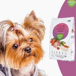 Natura Diet Lam og Ris Mini Hundefoder 500 g - Sundt og naturligt foder til små hunde
