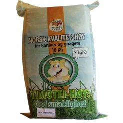 Norsk Kvalitetshø Timothy Hø 10 kg To Gode Naboer
