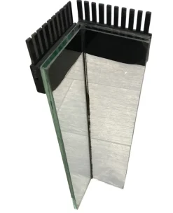 Overløbskasse med kam 12 x 25 x 56 cm Højre