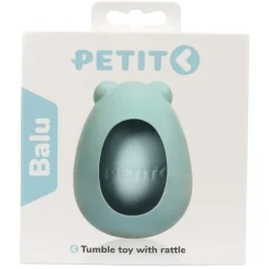 PETIT Hvalpelegetøj BALU Blue 8x6x6 cm - blød bamse til små hvalpe