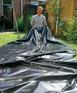 PVC folie Rulle 0,5 mm 25x8 meter bred