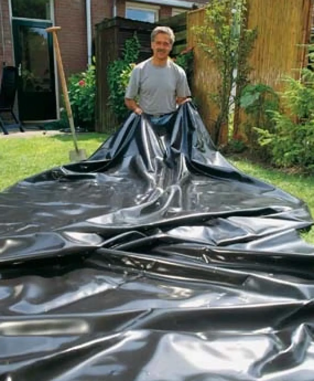 PVC folie Rulle 0,5 mm 25x8 meter bred