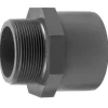 PVC Overgang Med Udvendigt Gevind 32 x 40 x 1/2 tomme