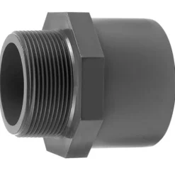 PVC Overgang Med Udvendigt Gevind 25 x 32 x 1 tomme