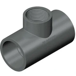 PVC TEE 90 grader 40x11/4''x40 (reduceret)