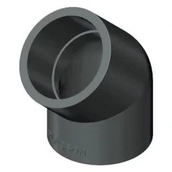 PVC vinkel 45 grader 110 mm.
