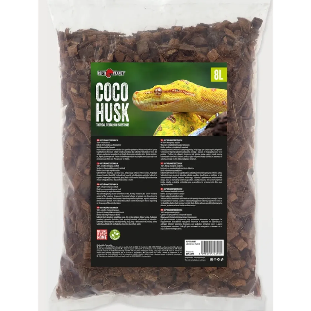 Repti Planet Coco Husk Tropisk Terrariebundlag 8 L