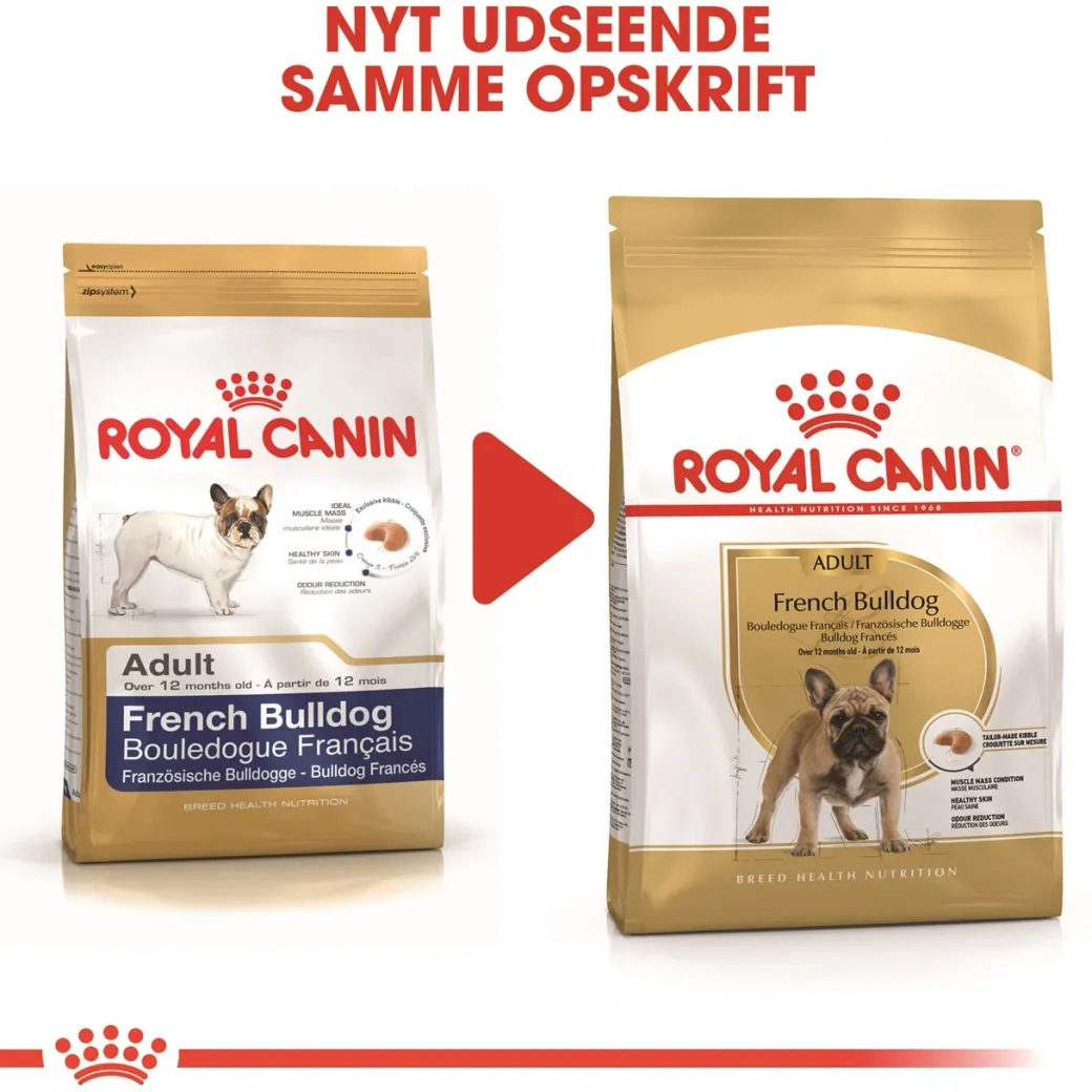 Royal Canin French Bulldog Adult 3 kg - tørfoder til voksne hunde