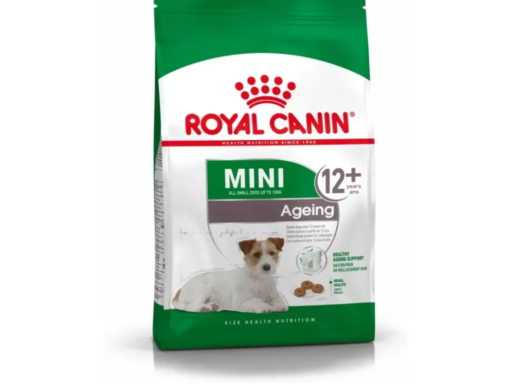 Royal Canin Mini Adult Ageing 12+ 3,5 kg - ernæring til ældre små hunde